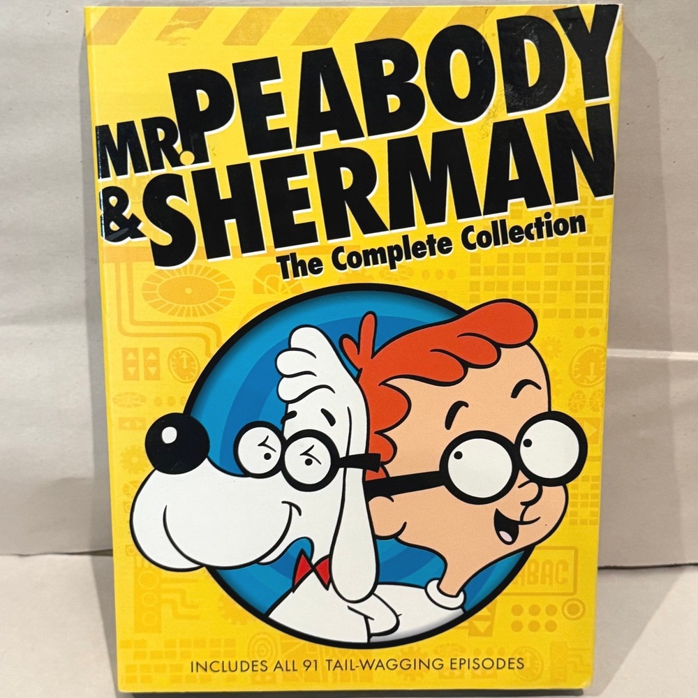 Mr Peabody & Sherman The Complete Collection DVD 2 Disc All 91 Episodes NEW